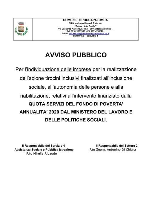 Comune di Roccapalumba Posted