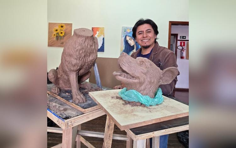 Pitoco, cão de famoso poema de Nhô Bentico, vai ganhar estátua em praça de Itapetininga: 'Me cativou', diz escultor peruano