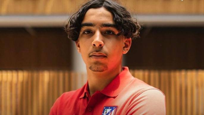 أتلتيكو مدريد يعلن تعاقده مع اللاعب المغربي محمد حبيب زينبي