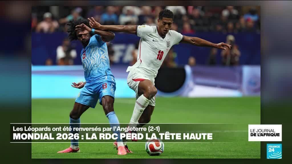 De valeureux léopards s'inclinent en fin de match contre l'Angleterre