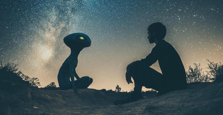 REUNIR LES HUMAINS ET LES E.T. EN CHAIR ET EN OS