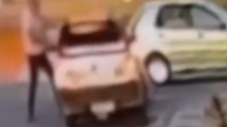 VÍDEO: Motorista é fechado no trânsito e agredido com barra de ferro dentro do próprio carro em Nova Serrana
