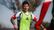 ¿Titular?: tras sentir una molestia, Driussi se entrenó con River de cara al partido contra Estudiantes de Río Cuarto