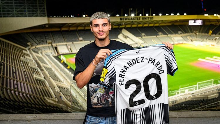 Matias Fernandez-Pardo Signing Newcastle United