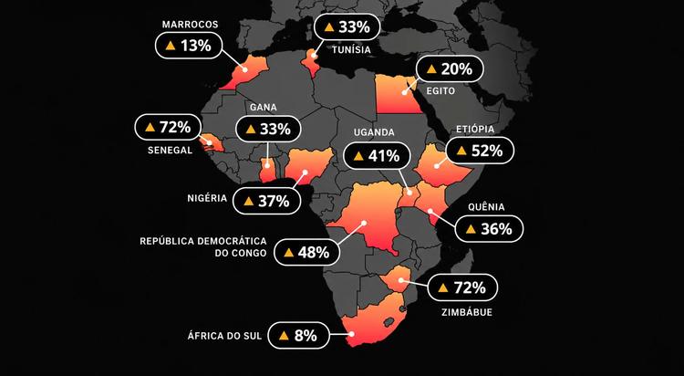 Uso diário de aplicativo da Bíblia cresce 72% em países africanos