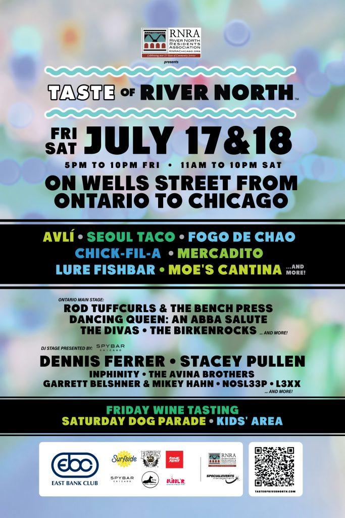 Taste of River North – July 17th and 18th