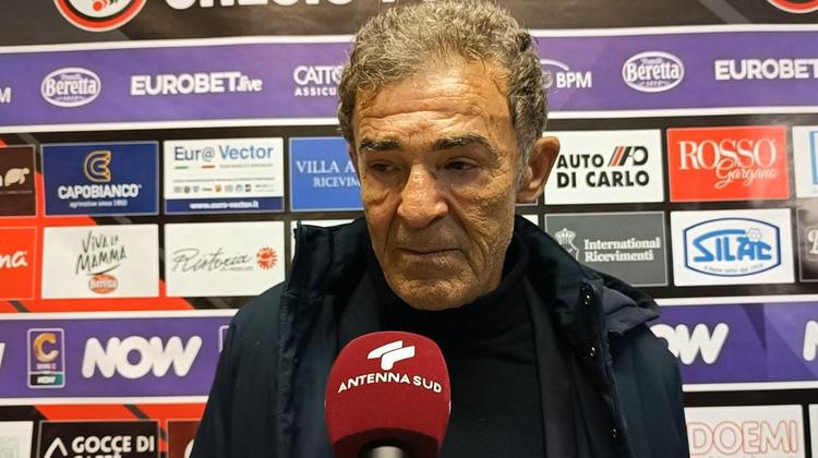 Foggia, Auteri: “Partita decisa da due situazioni non lette bene”