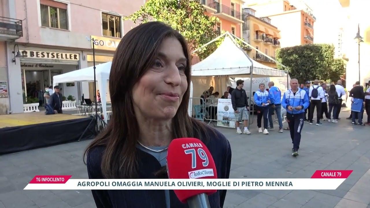 Agropoli omaggia Manuela Olivieri, moglie di Pietro Mennea