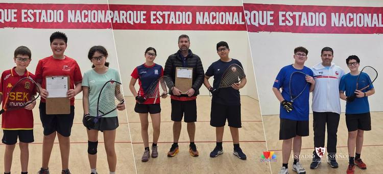 Nacional de Racquetball: Estadio Español destaca en la categoría Junior