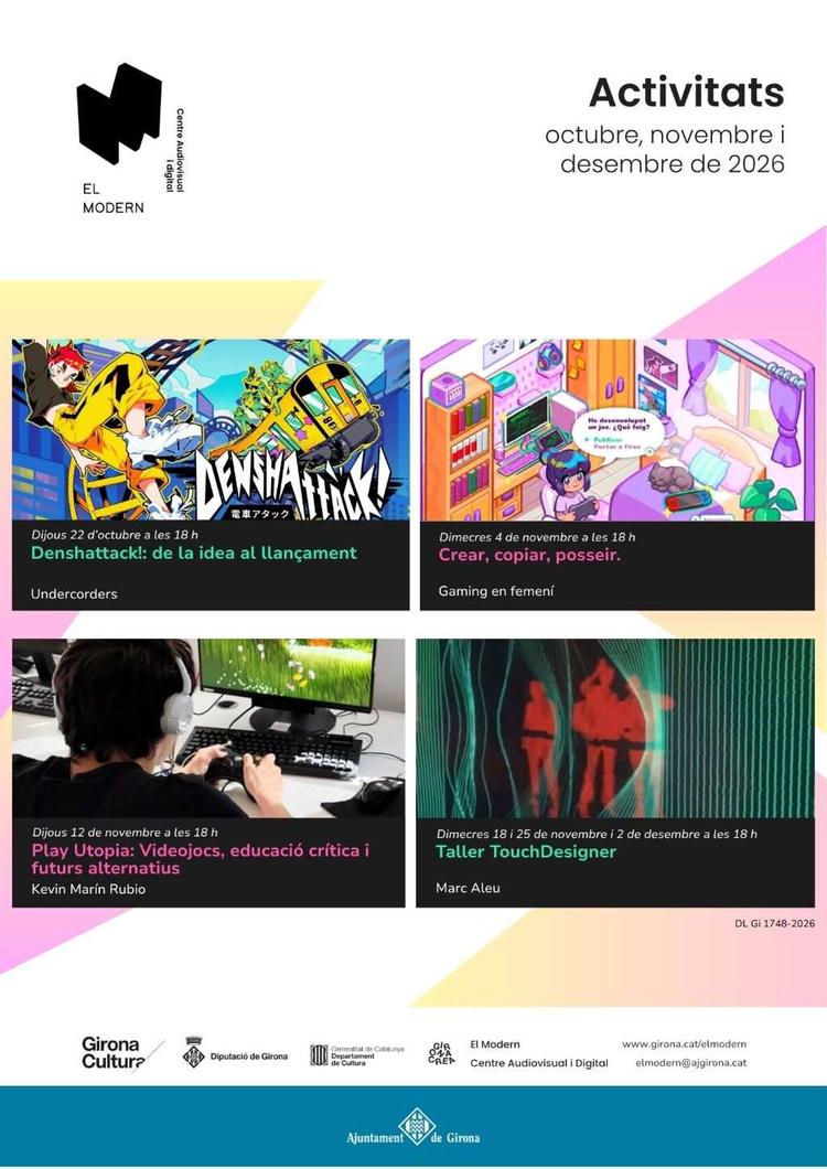 El Modern presenta la programació d’activitats per a la tardor de 2026