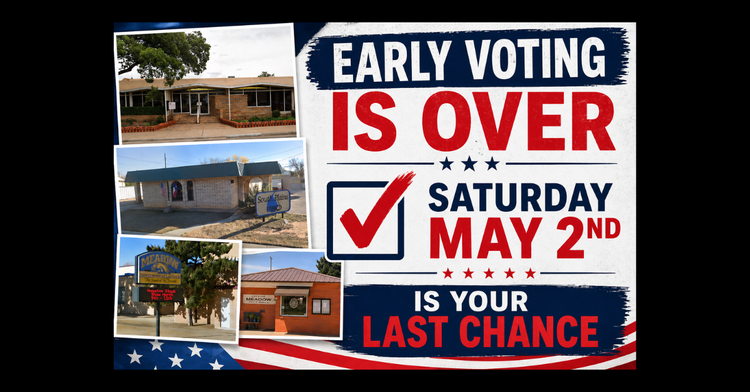 Early Voting Numbers Set Stage for Key May 2 Elections Across Terry County
