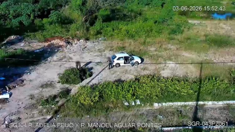 Homem é autuado por descarte irregular de podas de árvores às margens do Rio Cocó