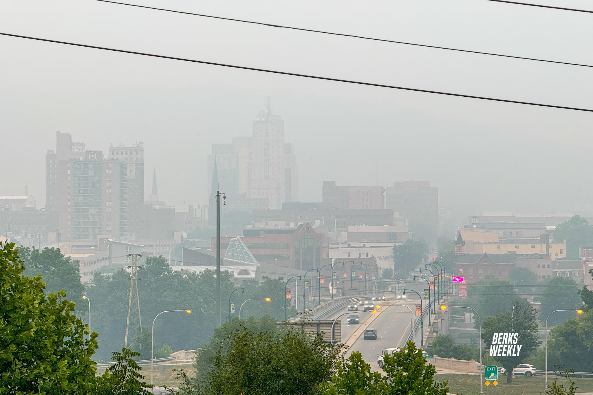 DEP issues statewide Code Purple air quality alert for Friday as wildfire smoke blankets Pennsylvania