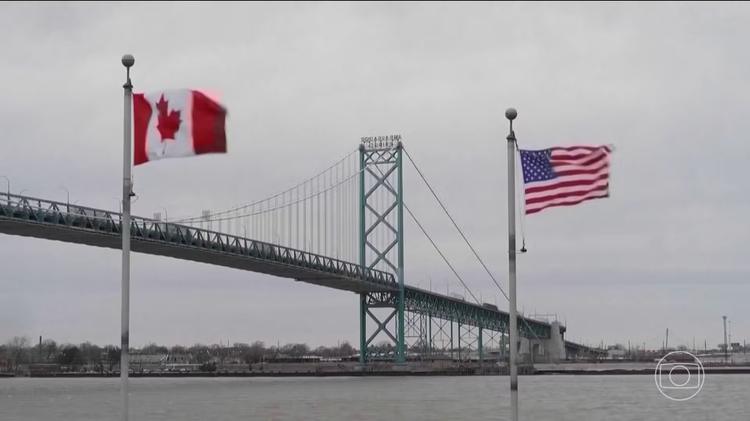 Canadá reage a Trump e anuncia tarifa de 50% sobre produtos dos EUA