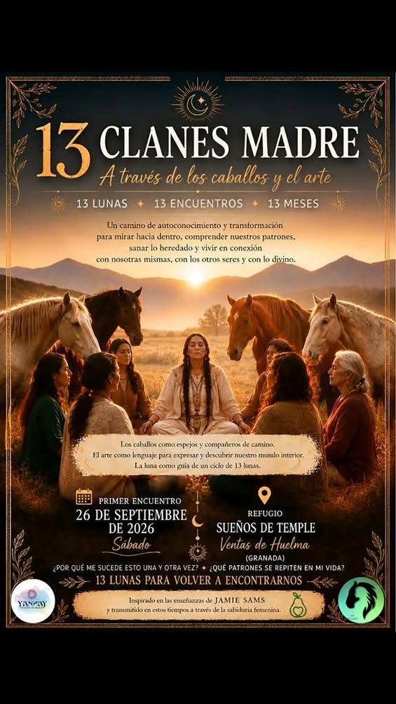 🌙🐎 13 CLANES MADRE · 13 LUNAS · 13 ENCUENTROS 🐎🌙 ¿Y si aquello que se repite en tu vida no fuera casualidad? ¿Y si l...
