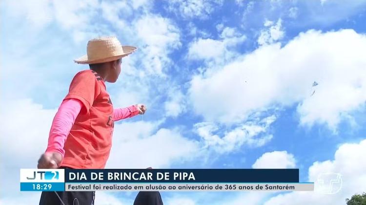 Festival de Pipas reúne famílias e promove lazer seguro em Santarém