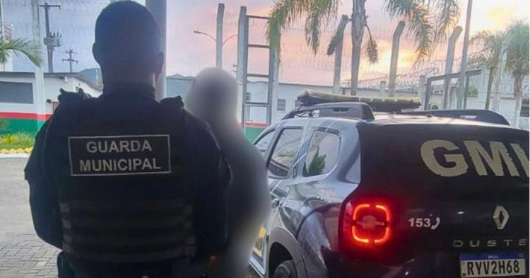 Guarda Municipal prende homem por dívida de pensão em Itajaí