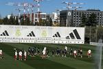 Último entrenamiento antes de Málaga... con Sergio Ramos en Valdebebas