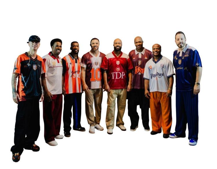 Turma do Pagode entra em campo com o primeiro tempo de 