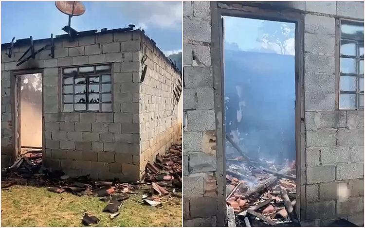 Homem é preso suspeito de atear fogo à casa da ex-companheira em MG