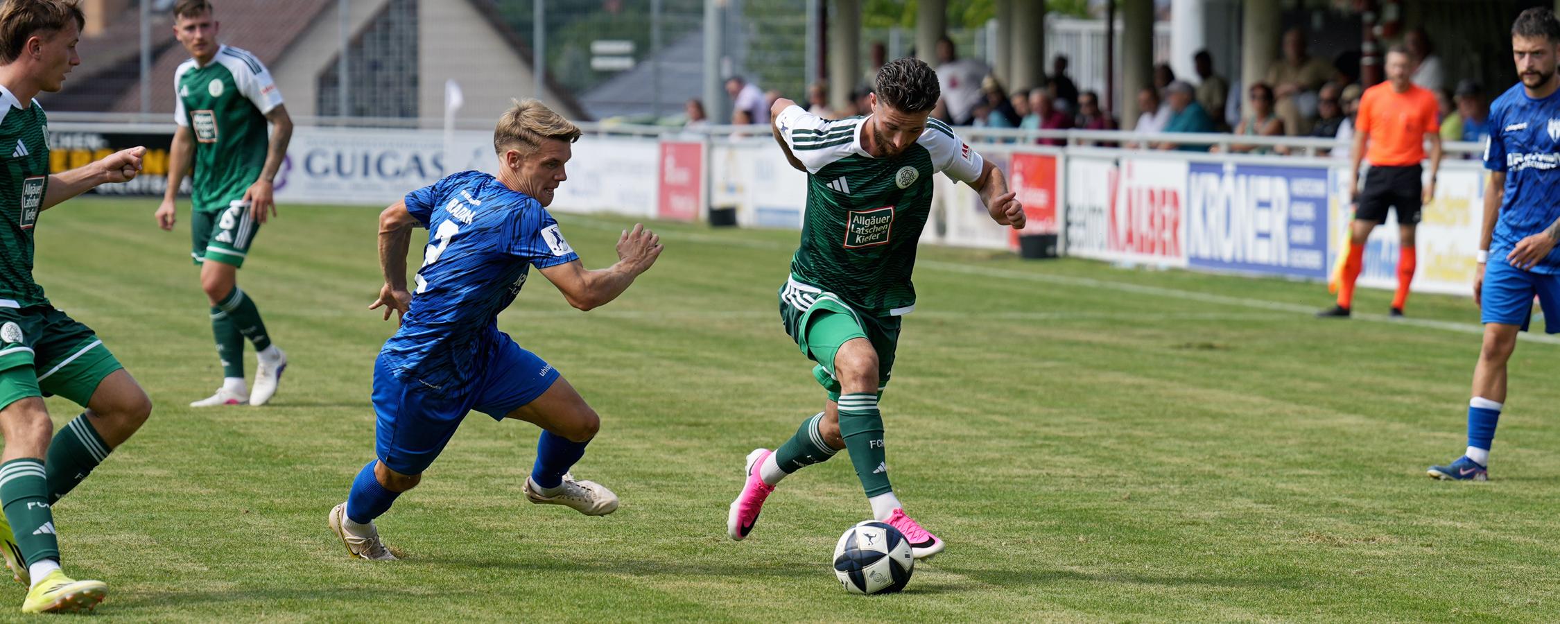 Bittere Niederlage im ersten Auswärtsspiel der Saison
