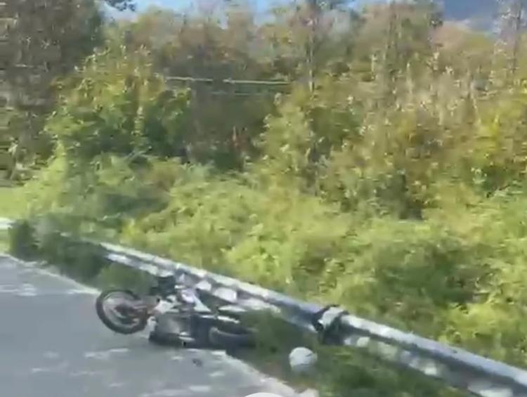 Maratea: incidente sulla Sp3, grave un centauro
