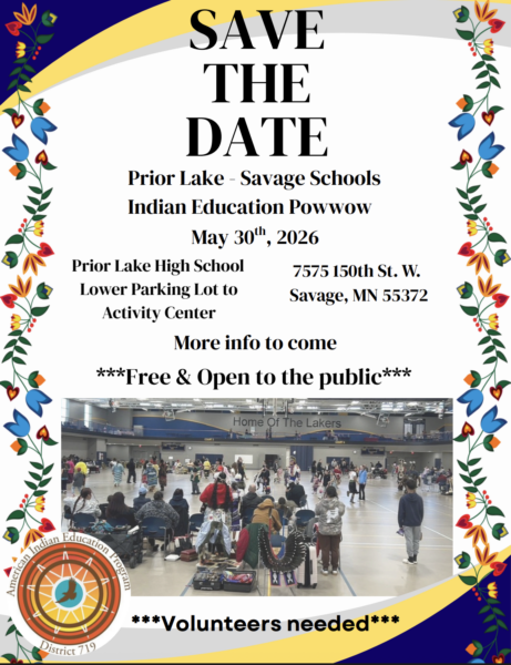 Prior Lake – Savage Area Schools Pow Wow 2026