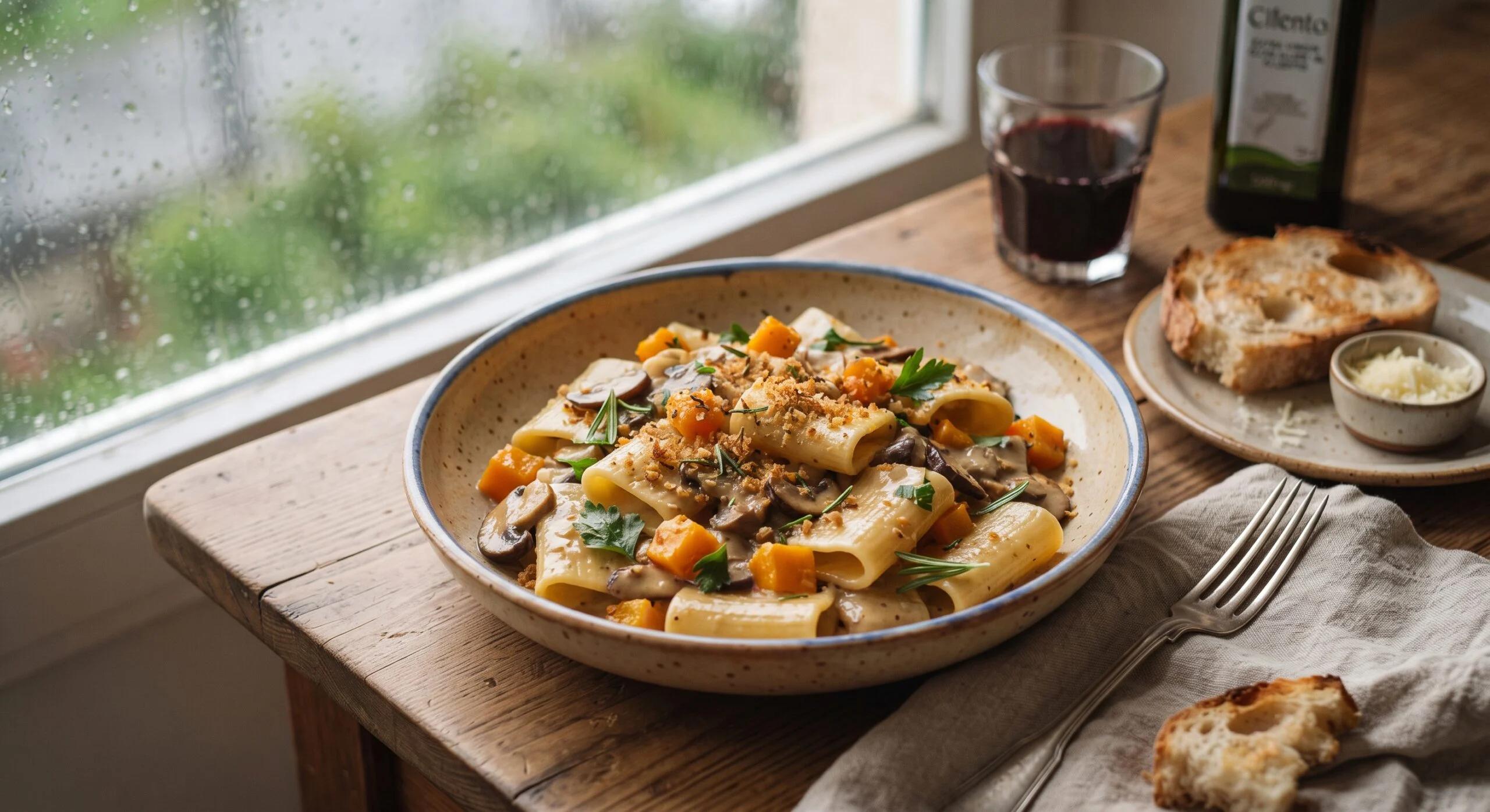 Paccheri con zucca e porcini: la ricetta della domenica perfetta per settembre
