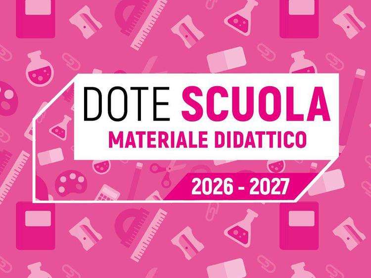 🎓 DOTE SCUOLA – MATERIALE DIDATTICO 2026/2027 📢 Regione Lombardia ha aperto il bando per richiedere il contributo dest...