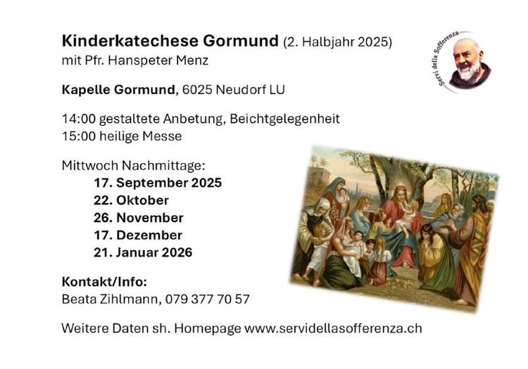 Kinderkatechese Gormund 2