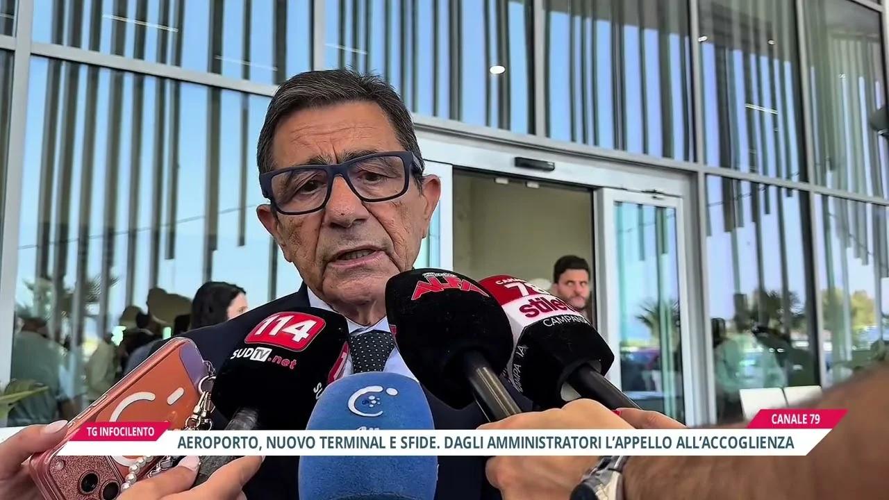 Aeroporto Salerno-Costa d’Amalfi e del Cilento, nuovo terminal e sfide. Dagli amministratori l’appello all’accoglienza