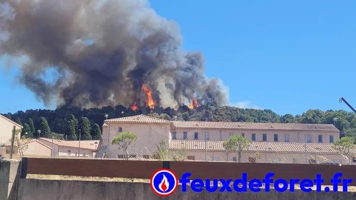 Aude : un incendie se déclenche du côté de Capendu