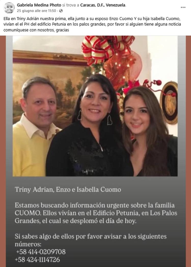 Trovata morta la famiglia di Gennaro Garofalo: sono 16 le vittime italiane del sisma