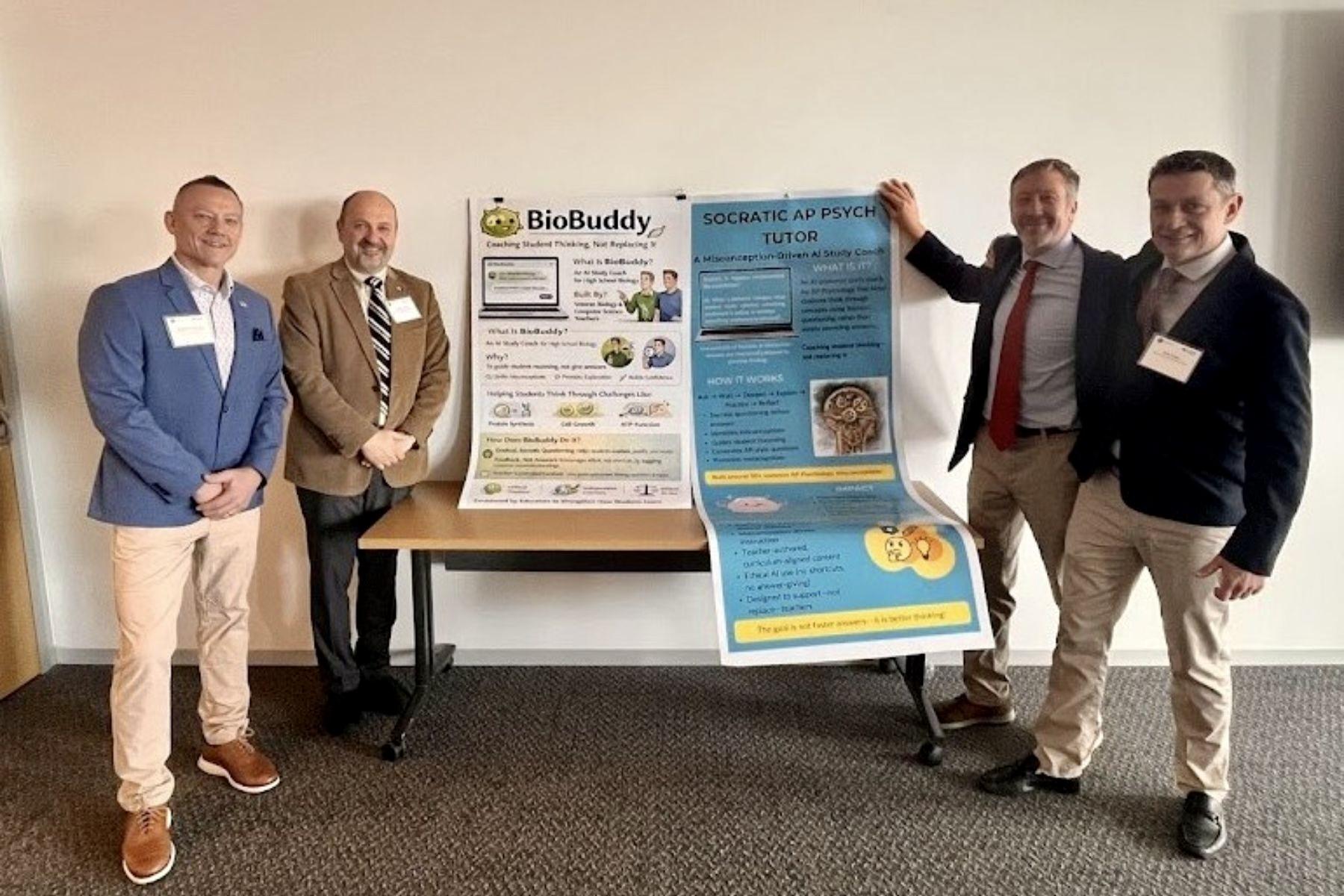 Penn State Berks works with Wyomissing High School for Presidential AI Challenge