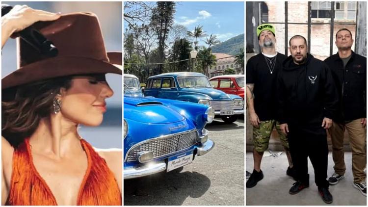 Sul de Minas tem encontro de motos e DKWs, festival de cinema e shows gratuitos de Paula Fernandes e CPM 22; confira agenda do fim de semana