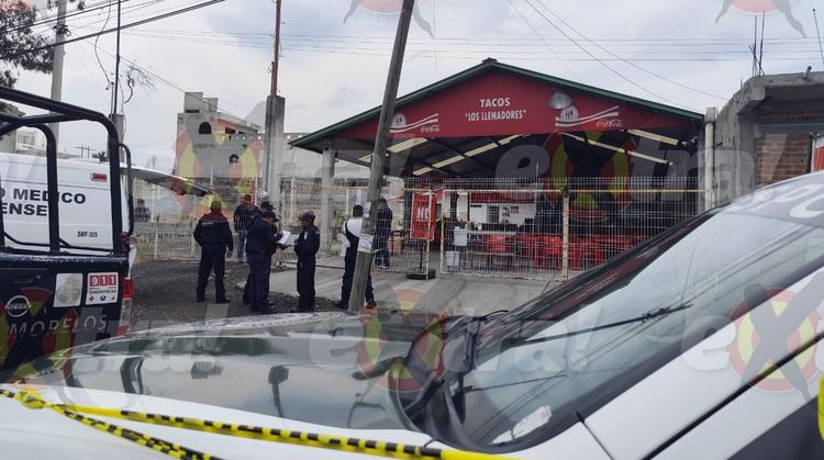 Asesinan a comensal en restaurante de Atlatlahucan