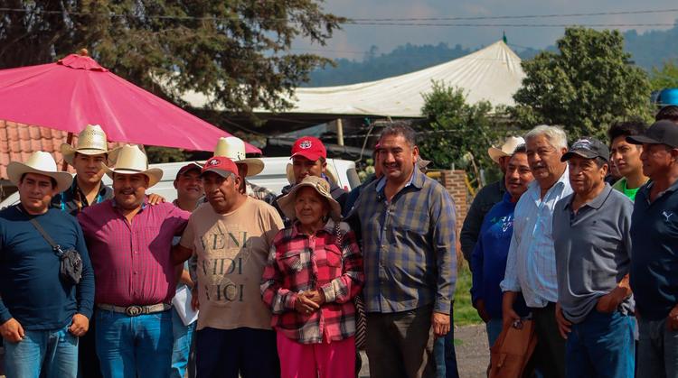 Entregan semilla de avena forrajera de forma directa a productores de Huitzilac