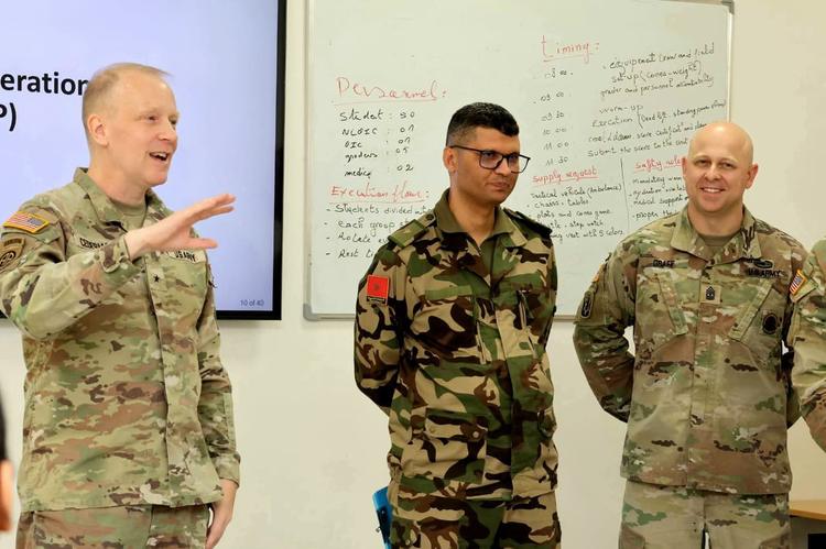 التكوين الأكاديمي ضمن الأسد الإفريقي 2026 بأكادير يعزز جاهزية الضباط