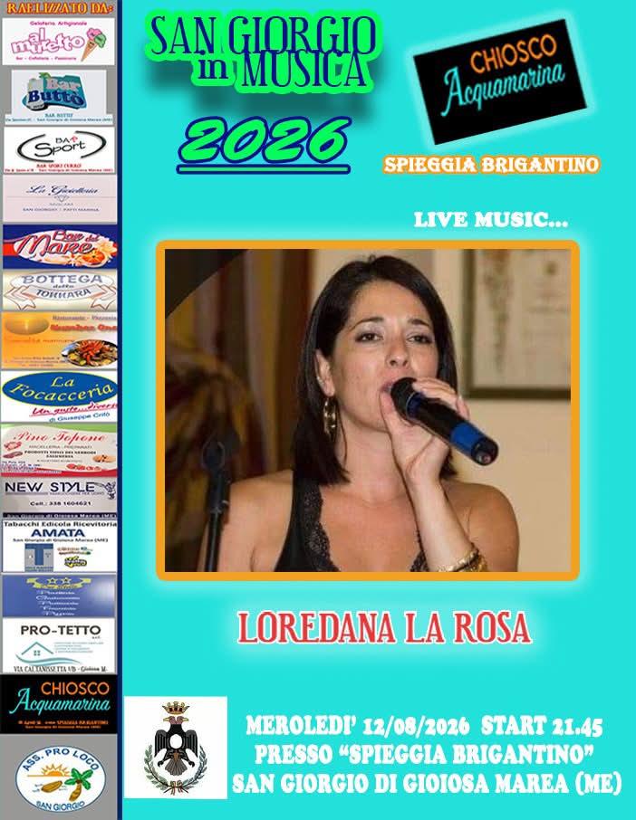 🎶 SAN GIORGIO IN MUSICA 2026 🎶 ✨ La musica dal vivo torna a farci compagnia! 📅 Mercoledì 12 agosto 2026... 🕘 Start o...