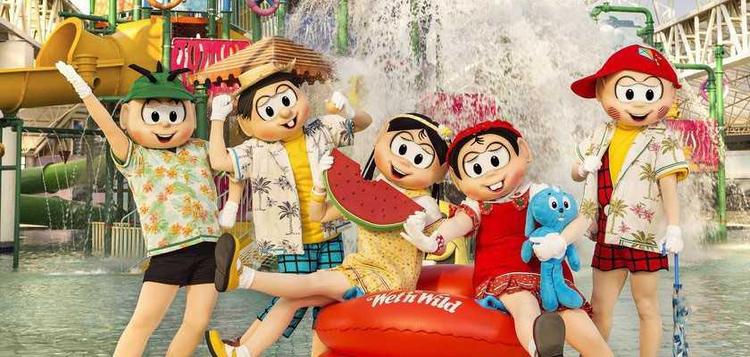 Wet’n Wild anuncia Super Férias 2026 com Turma da Mônica e experiência exclusiva de piquenique