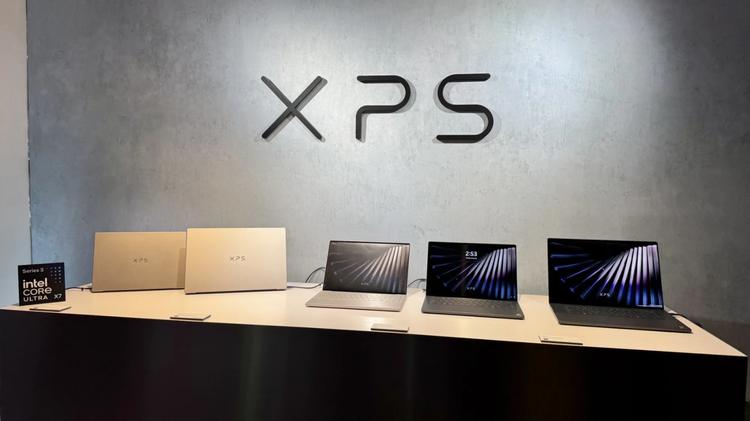 the dell xps laptop lineup at ces 2026
