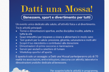 30 maggio 2026: giornata metropolitana "Datti una mossa!" 2026