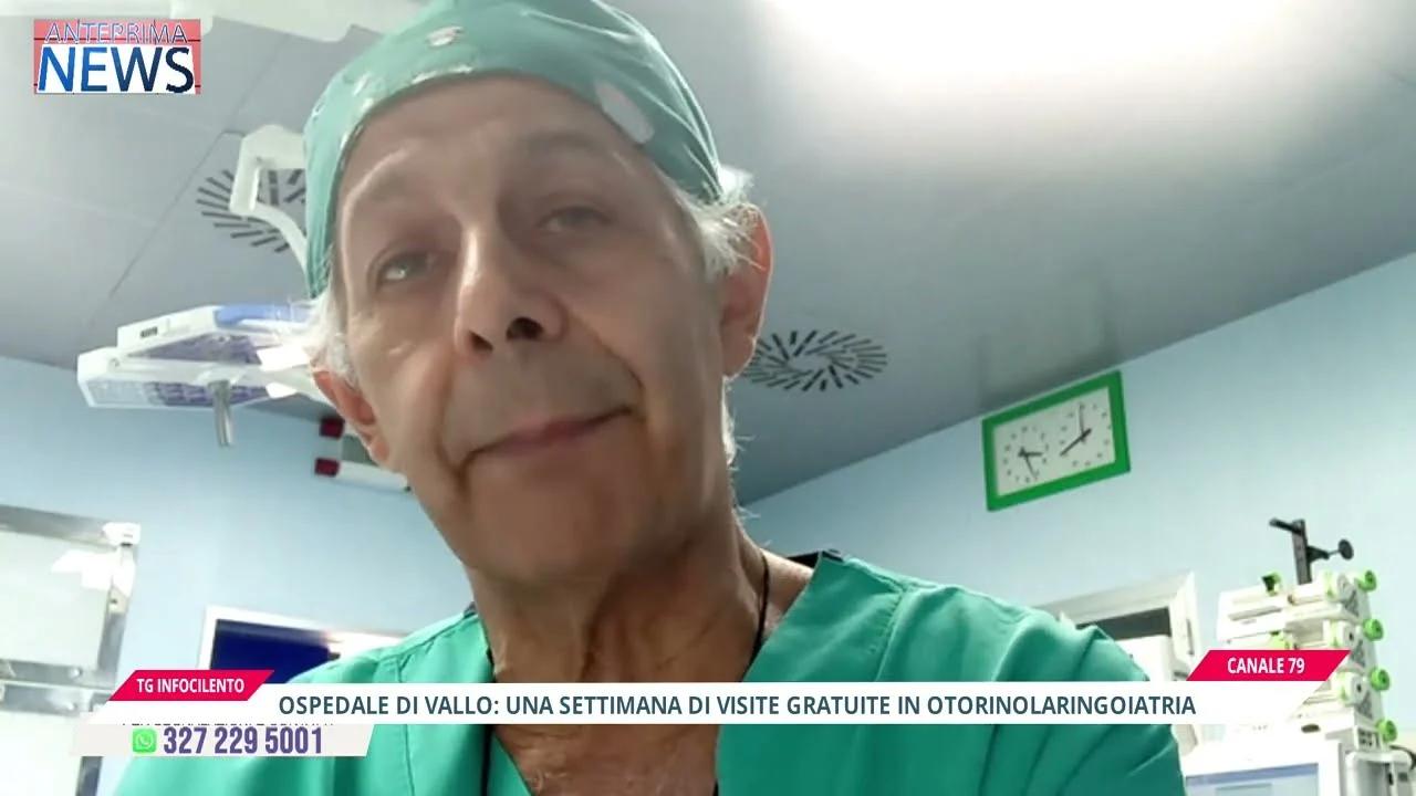 Tumori testa-collo: screening gratuito all’ospedale San Luca di Vallo della Lucania