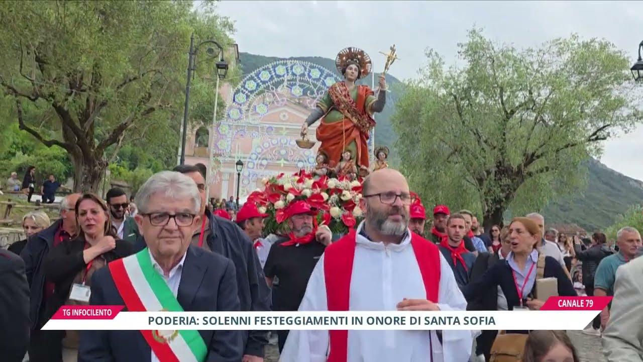 Poderia in festa per Santa Sofia, tra fede e devozione: una lunga processione unisce la comunità