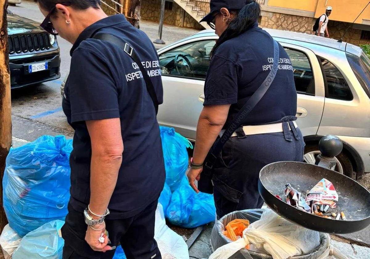 Eboli, task force contro il rifiuto selvaggio: 21 fototrappole attive e oltre 1300 multe
