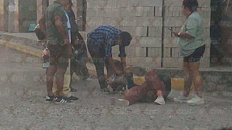 Mujer de 50 años sufre fuerte caída en la colonia Plan de Ayala de Cuautla