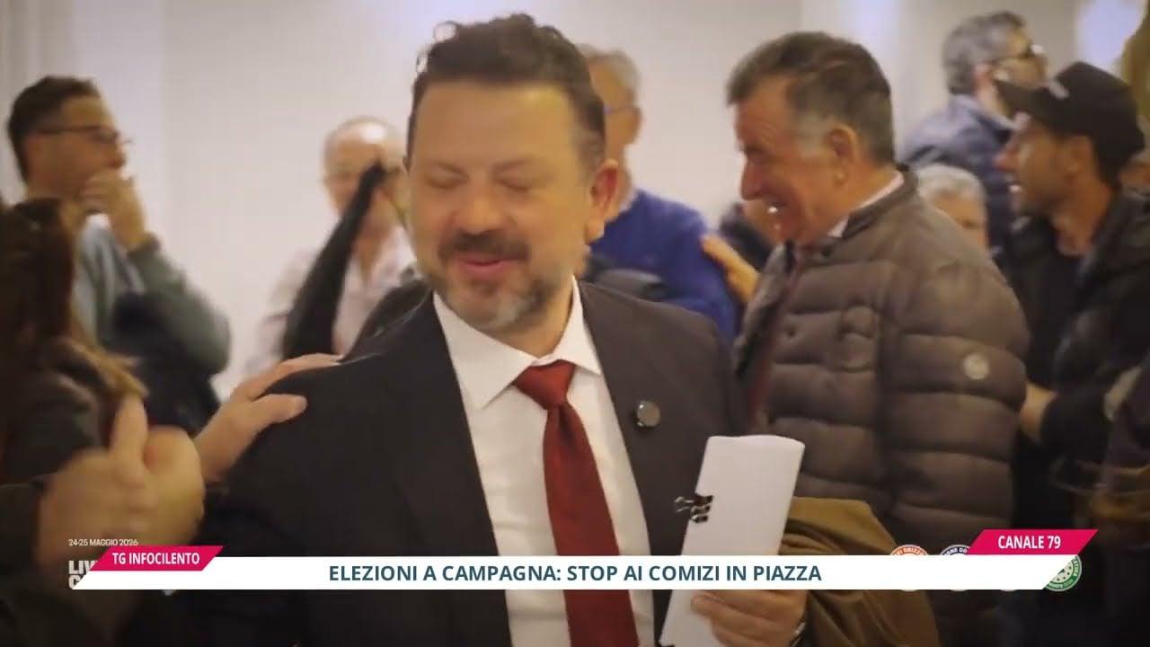 Elezioni a Campagna: stop ai comizi in piazza, la sfida si sposta sui social