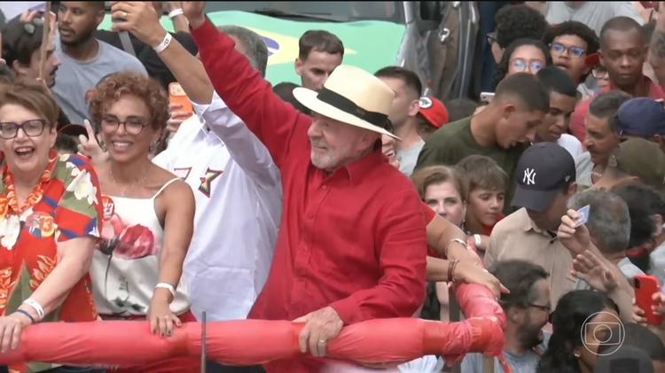 Presidente Lula, candidato à reeleição pelo PT, tem agenda em Minas Gerais e em Brasília