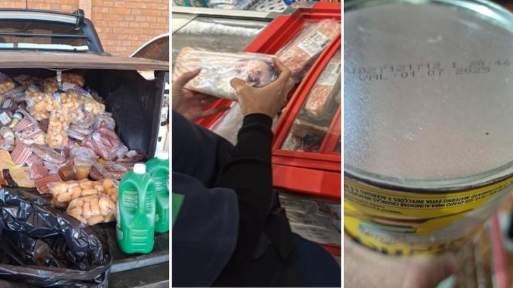 300 kg de alimentos impróprios para consumo são apreendidos no RS; até leite em pó vencido há quase um ano foi encontrado