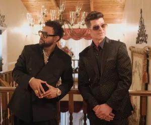 Shaggy and Robin Thicke will perform in Central Park on July 9th.